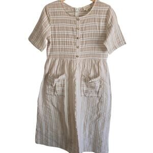 Orange Creek Linen Blend Dress